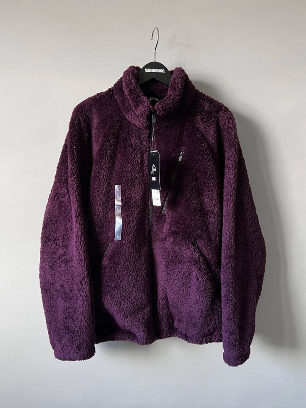 Uniqlo x Needles Japan Purple Fleece Jacket